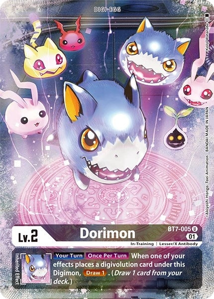 Image for Dorimon (Alternate Art) (BT7-005 U) (BT11) - Digimon Card Game