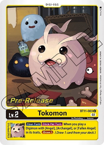 Image for Tokomon (BT11-003 U) (BT11_PR) - Digimon Card Game