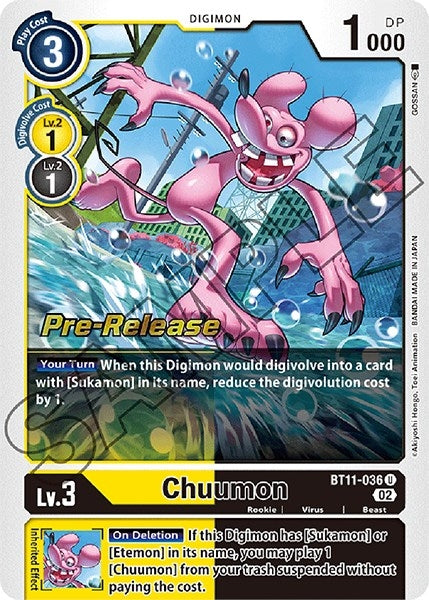 Image for Chuumon (BT11-036 U) (BT11_PR) - Digimon Card Game