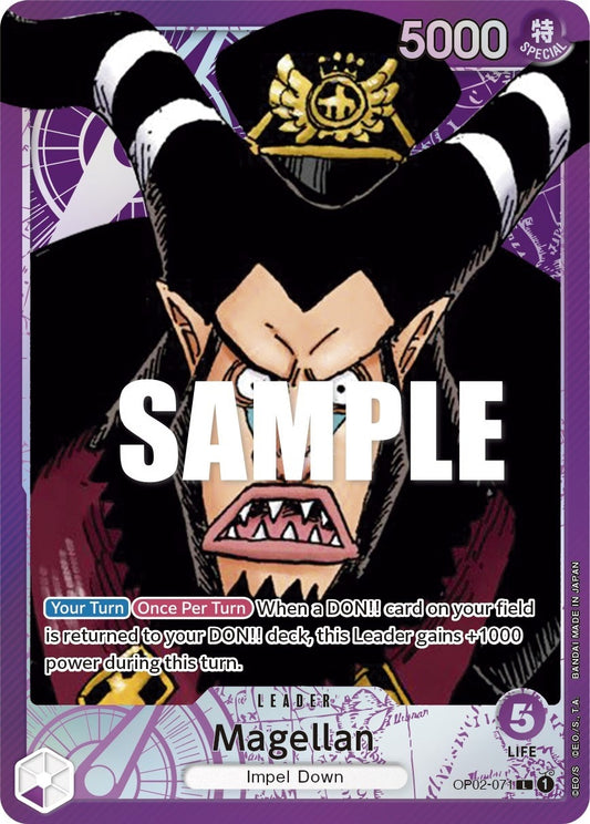 Image for Magellan (071) (Alternate Art) (OP02-071) (OP02) - One Piece Card Game
