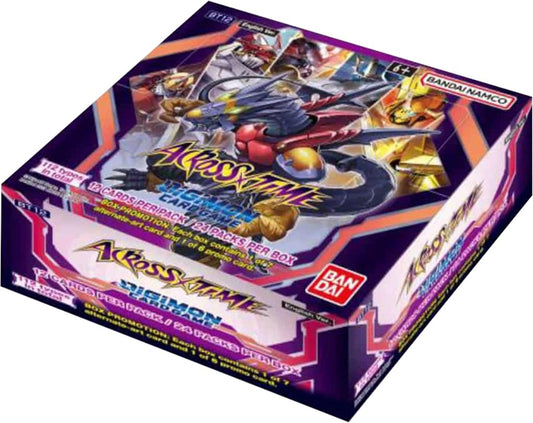 Image for Across Time Booster Box - Digimon Card Game