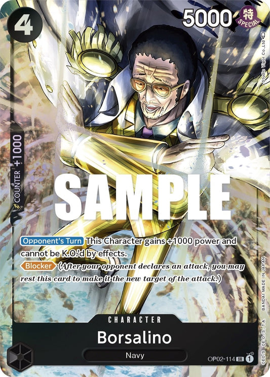 Image for Borsalino (Alternate Art) (OP02-114) (OP02) - One Piece Card Game