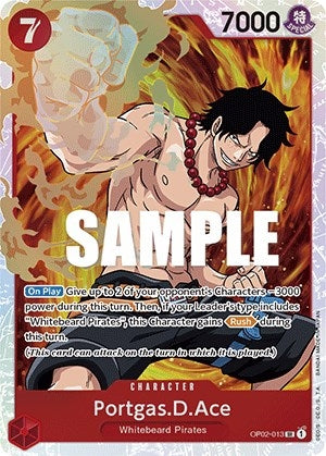 Image for Portgas.D.Ace (OP02-013) (OP02) - One Piece Card Game