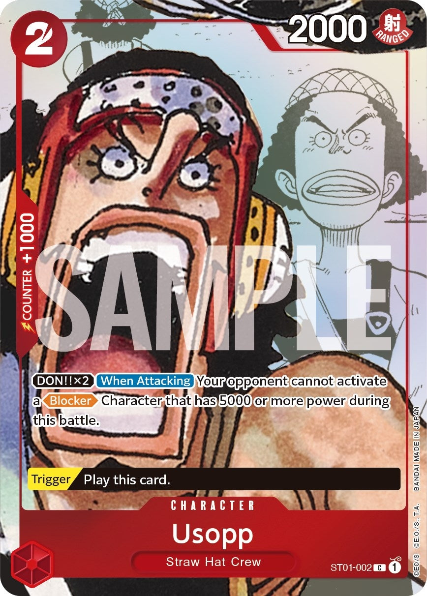 Image for Usopp - ST01-002 (Alternate Art) (ST01-002) (OP-PR) - One Piece Card Game