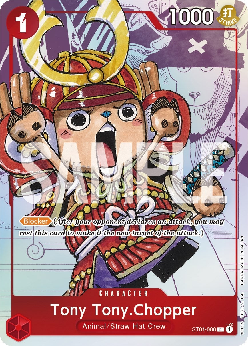Image for Tony Tony.Chopper - ST01-006 (Alternate Art) (ST01-006) (OP-PR) - One Piece Card Game