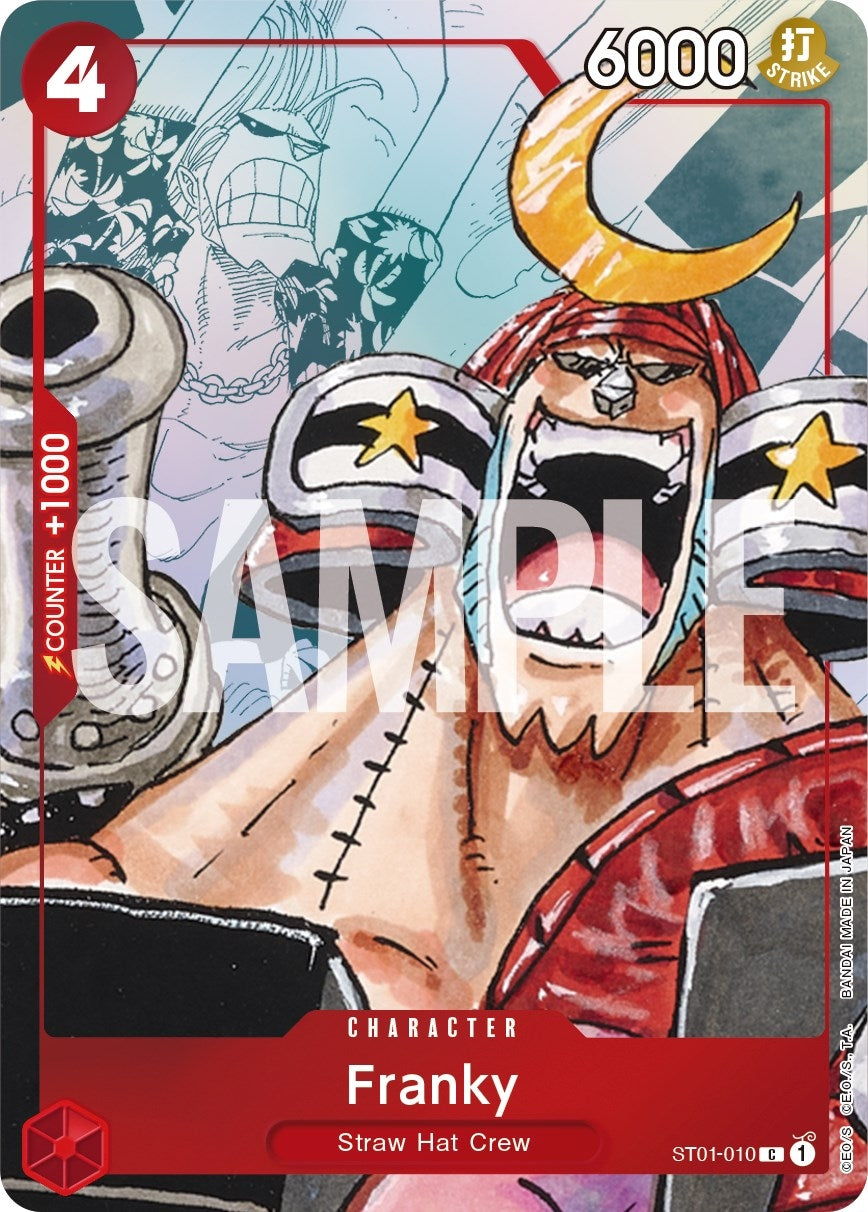 Image for Franky - ST01-010 (Alternate Art) (ST01-010) (OP-PR) - One Piece Card Game