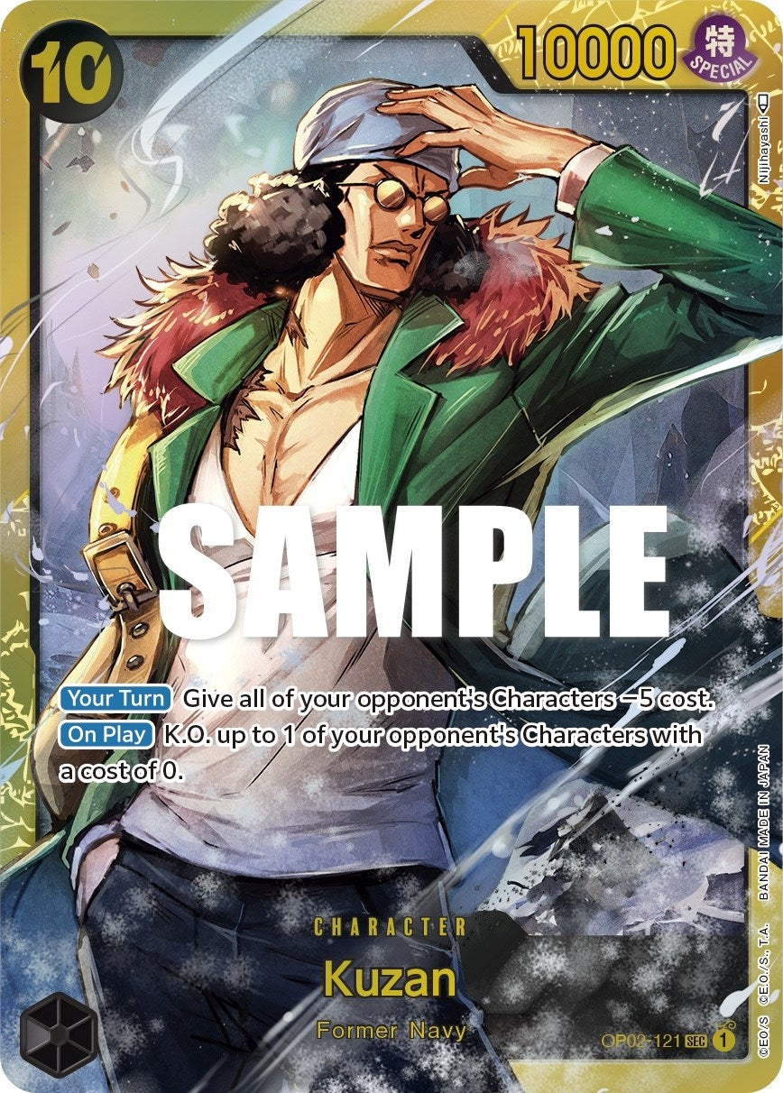 Image for Kuzan (121) (OP02-121) (OP02) - One Piece Card Game