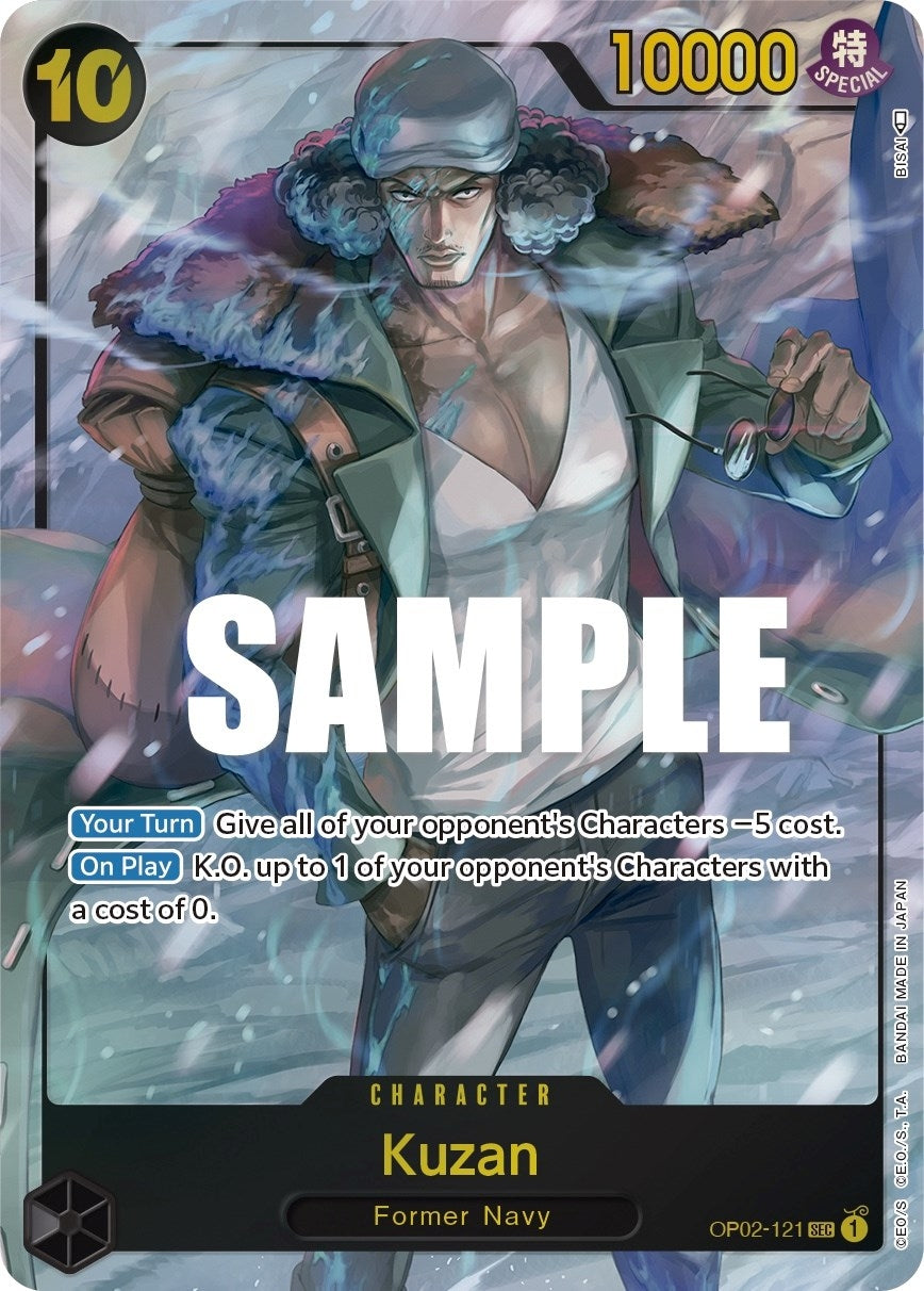 Image for Kuzan (121) (Alternate Art) (OP02-121) (OP02) - One Piece Card Game