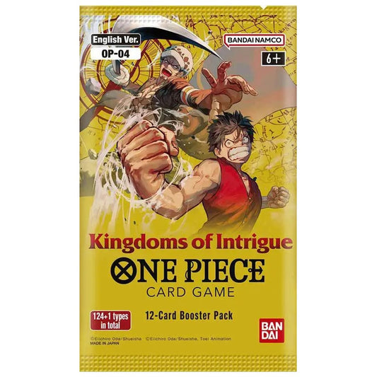 Image for Kingdoms of Intrigue - Booster Pack - One Piece Card Game