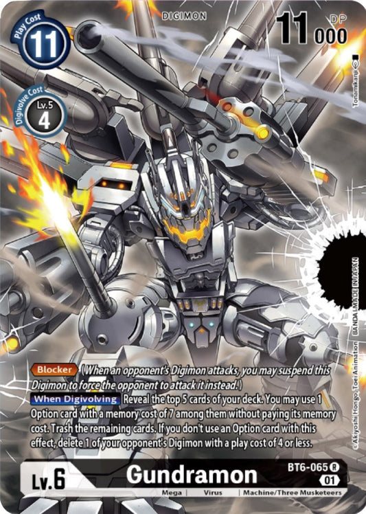 Image for Gundramon (Digimon Card Game Deck Box Set) (BT6-065 R) (BT06) - Digimon Card Game