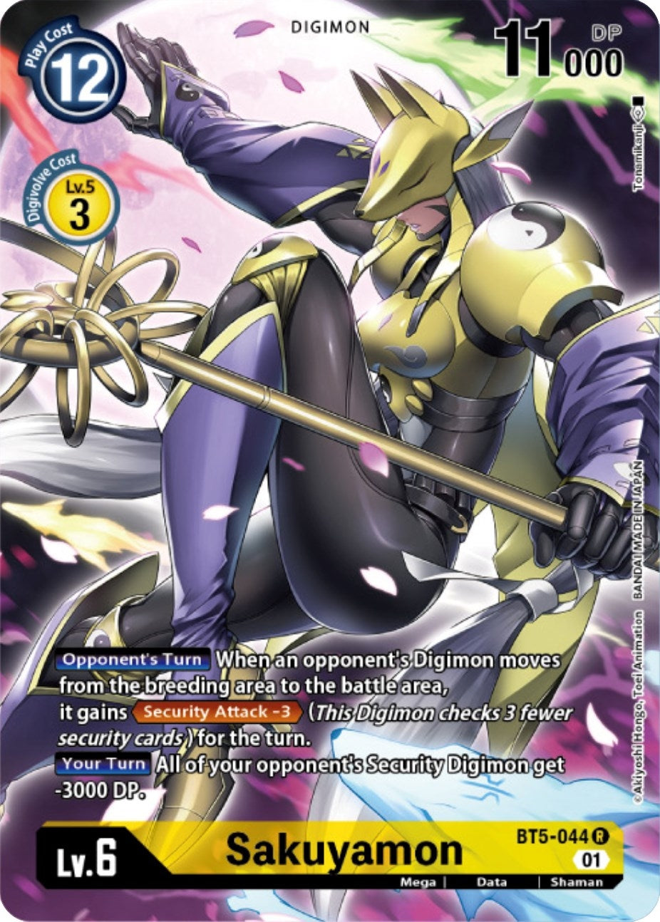 Image for Sakuyamon (Digimon Card Game Deck Box Set) (BT5-044 R) (BT05) - Digimon Card Game