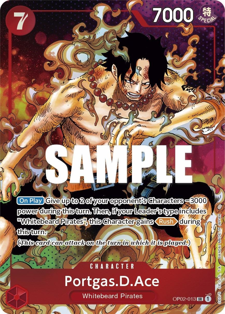 Image for Portgas.D.Ace (Parallel) (OP02-013) (OP02) - One Piece Card Game
