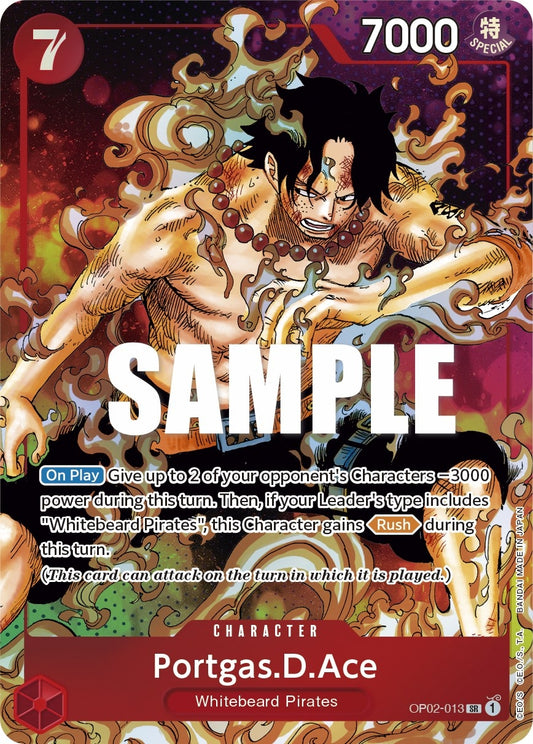Image for Portgas.D.Ace (Parallel) (OP02-013) (OP02) - One Piece Card Game
