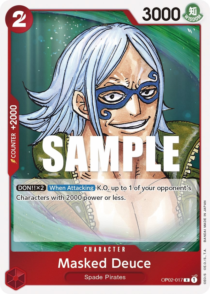 Image for Masked Deuce (OP02-017) (OP02) - One Piece Card Game