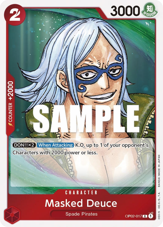 Image for Masked Deuce (OP02-017) (OP02) - One Piece Card Game