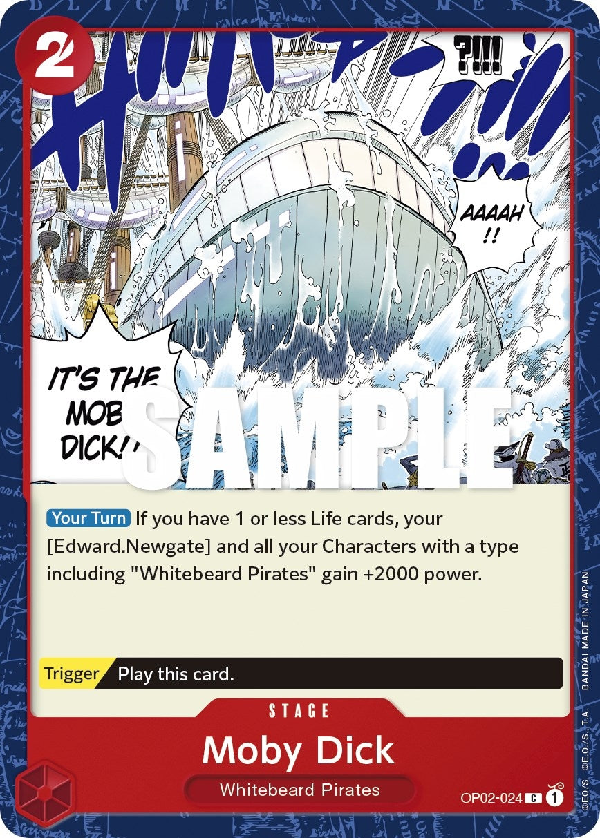 Image for Moby Dick (OP02-024) (OP02) - One Piece Card Game