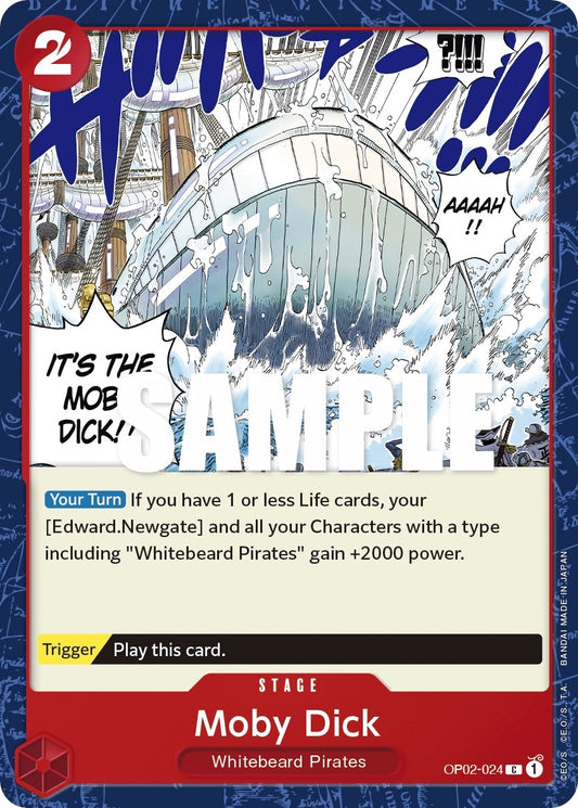 Image for Moby Dick (OP02-024) (OP02) - One Piece Card Game
