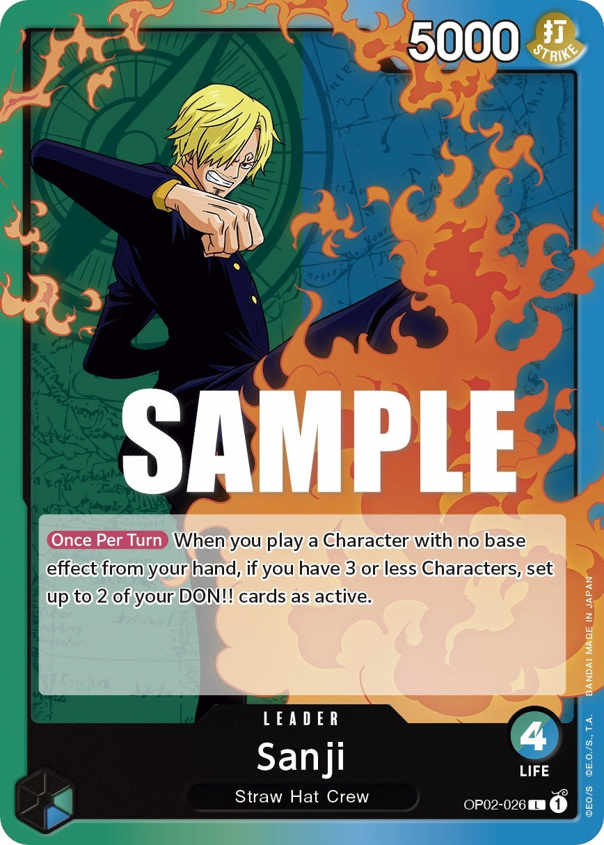Image for Sanji (OP02-026) (OP02) - One Piece Card Game