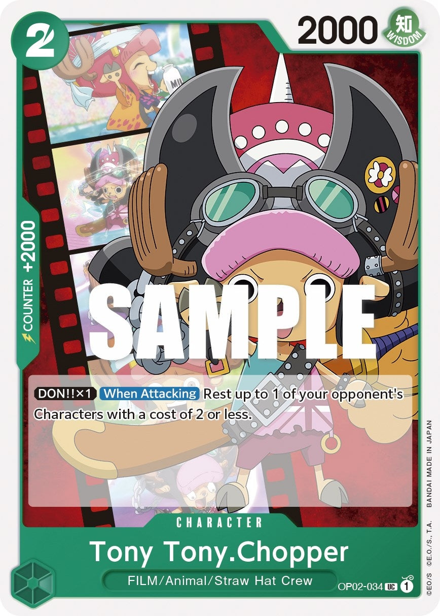 Image for Tony Tony.Chopper (OP02-034) (OP02) - One Piece Card Game