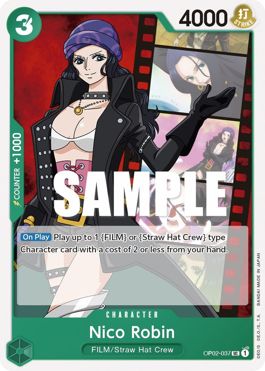 Image for Nico Robin (OP02-037) (OP02) - One Piece Card Game