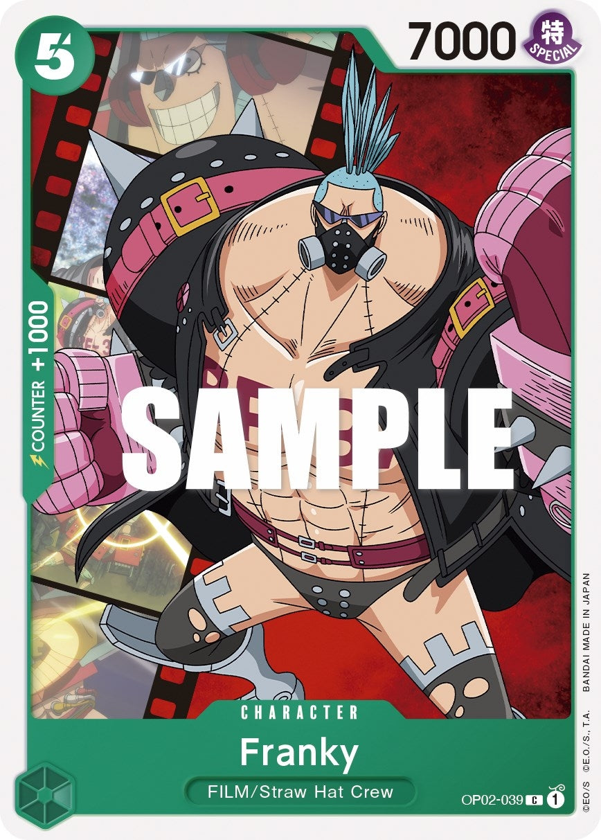 Image for Franky (OP02-039) (OP02) - One Piece Card Game