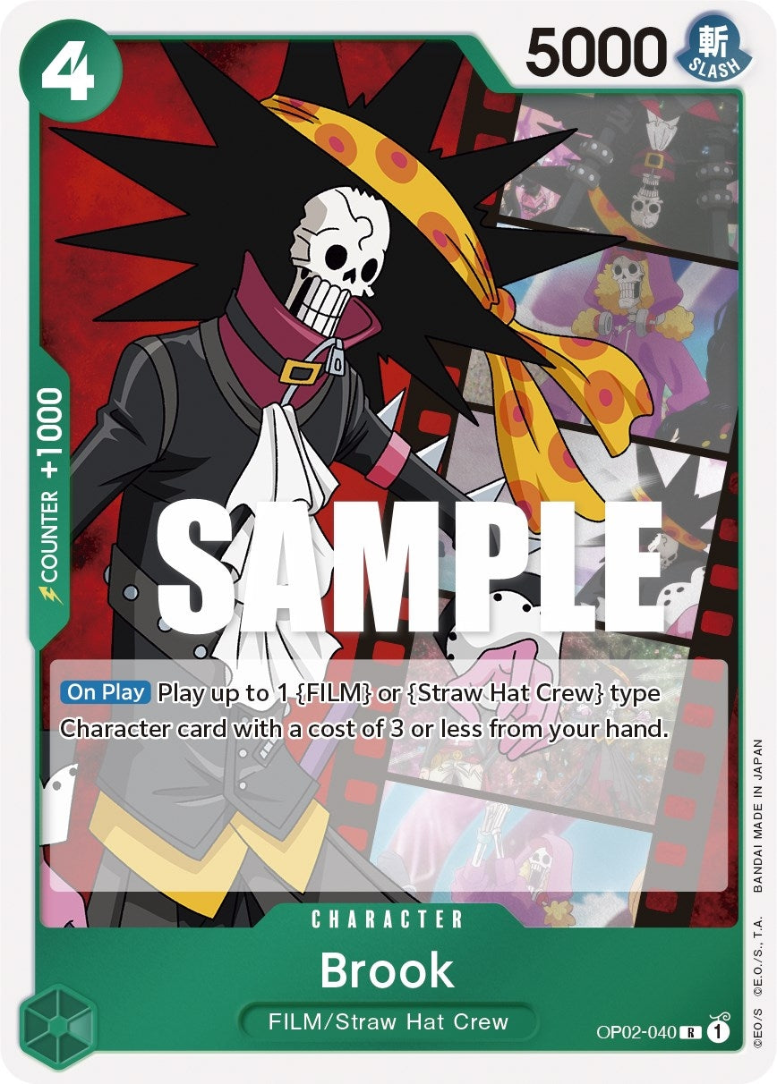 Image for Brook (OP02-040) (OP02) - One Piece Card Game