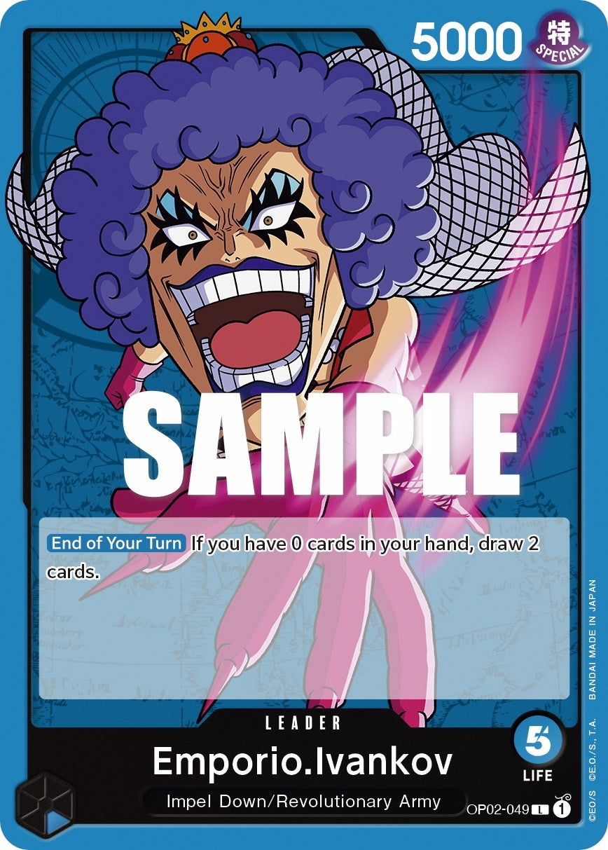 Image for Emporio.Ivankov (049) (OP02-049) (OP02) - One Piece Card Game