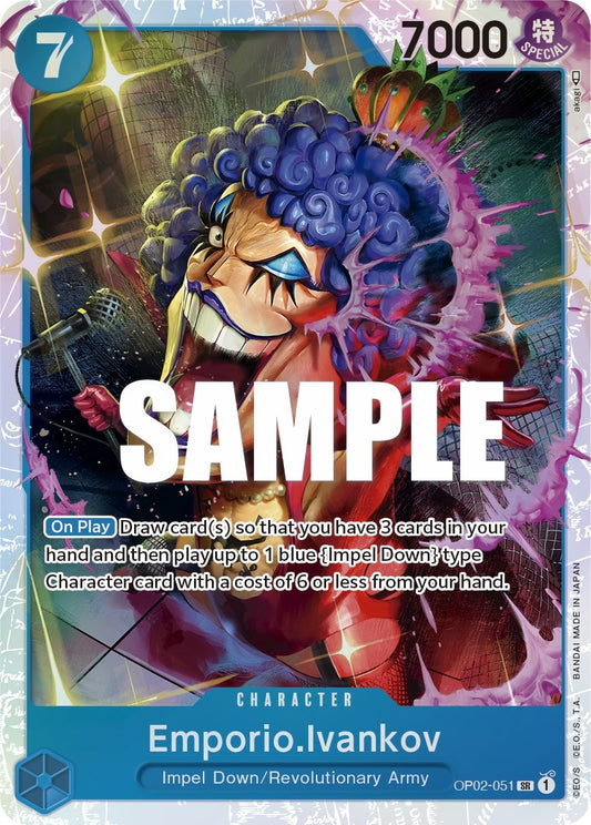 Image for Emporio.Ivankov (051) (OP02-051) (OP02) - One Piece Card Game