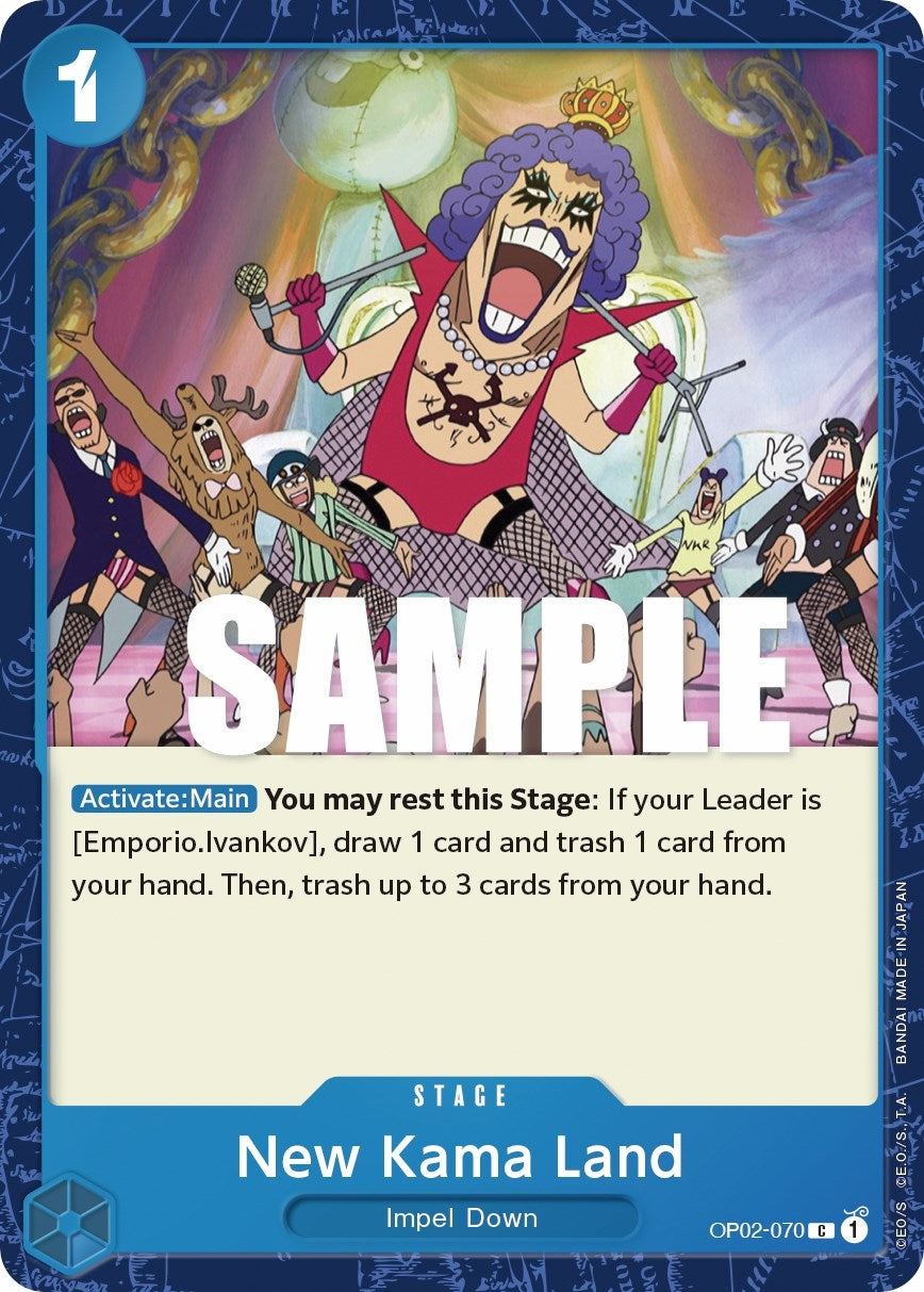 Image for New Kama Land (OP02-070) (OP02) - One Piece Card Game