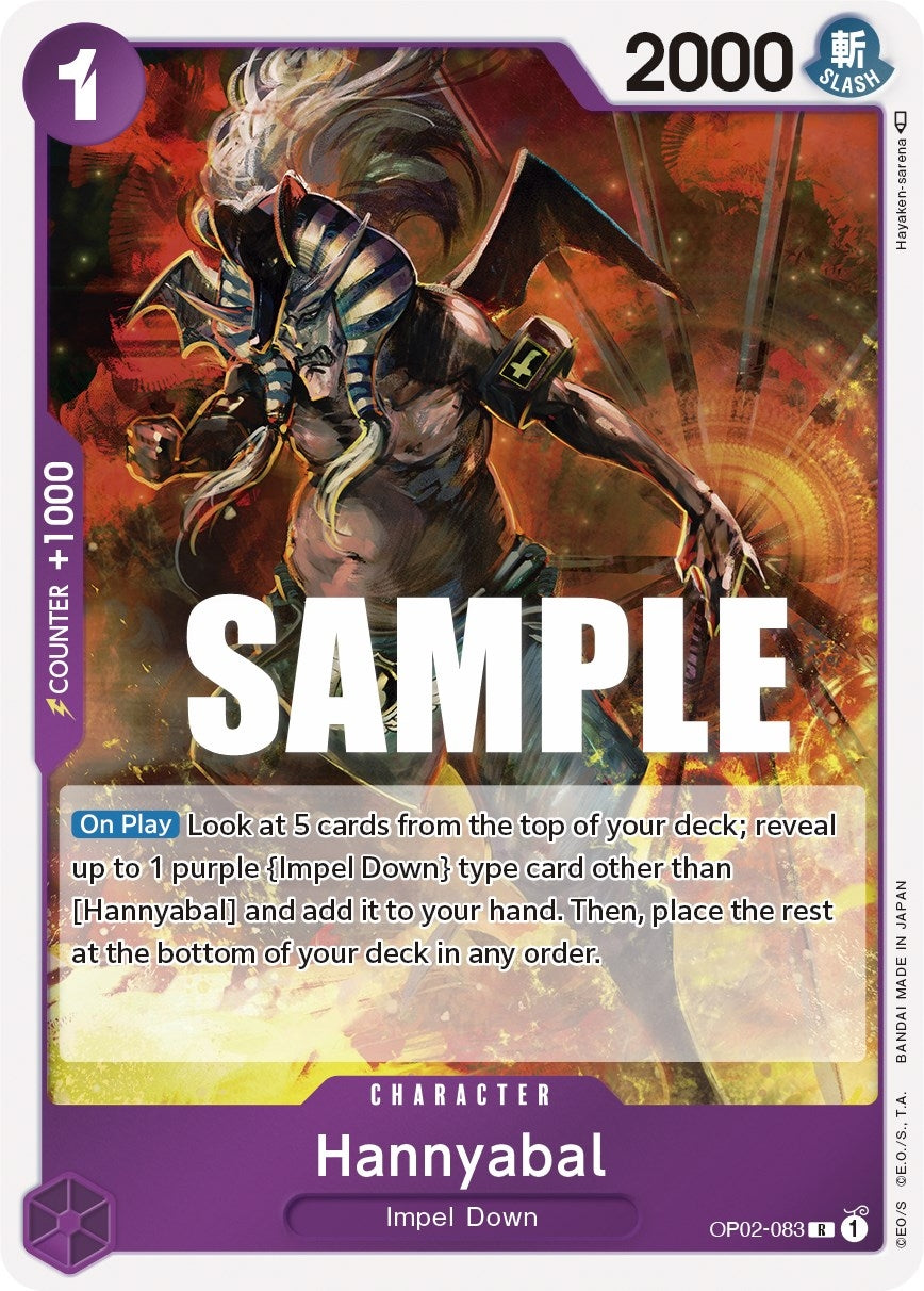 Image for Hannyabal (OP02-083) (OP02) - One Piece Card Game