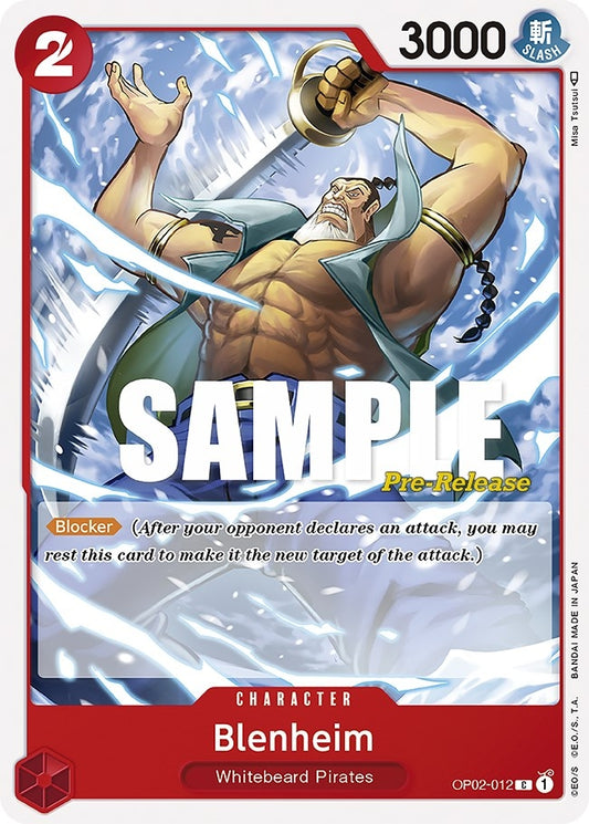 Image for Blenheim (OP02-012) (OP02 PRE) - One Piece Card Game