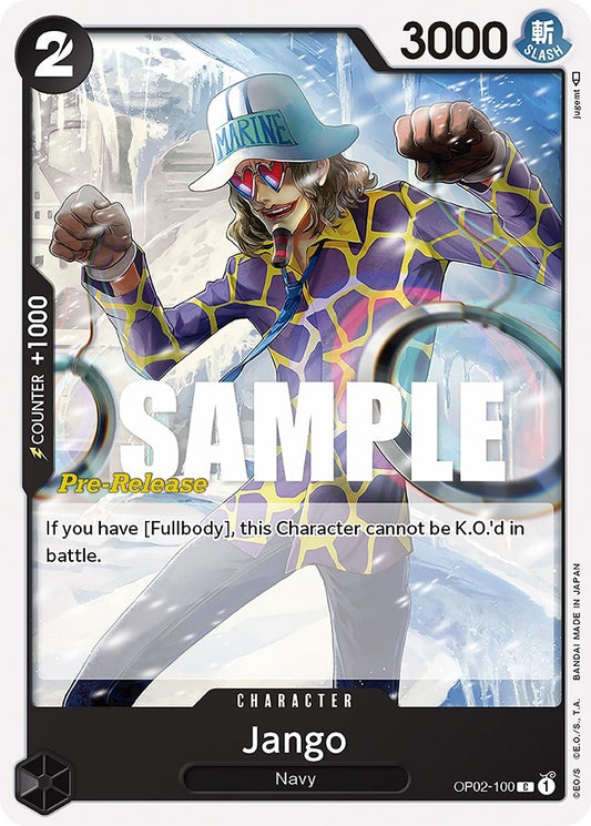 Image for Jango (OP02-100) (OP02 PRE) - One Piece Card Game