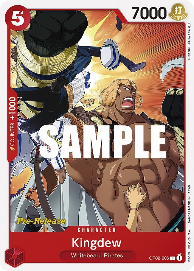 Image for Kingdew (OP02-006) (OP02 PRE) - One Piece Card Game
