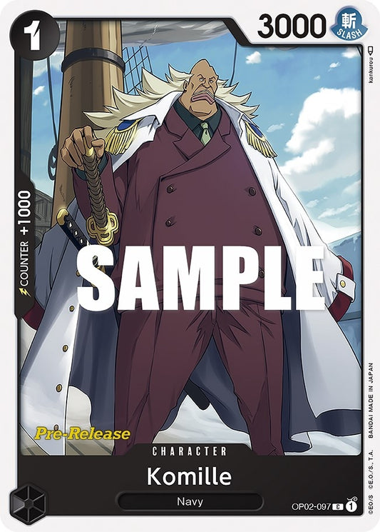 Image for Komille (OP02-097) (OP02 PRE) - One Piece Card Game