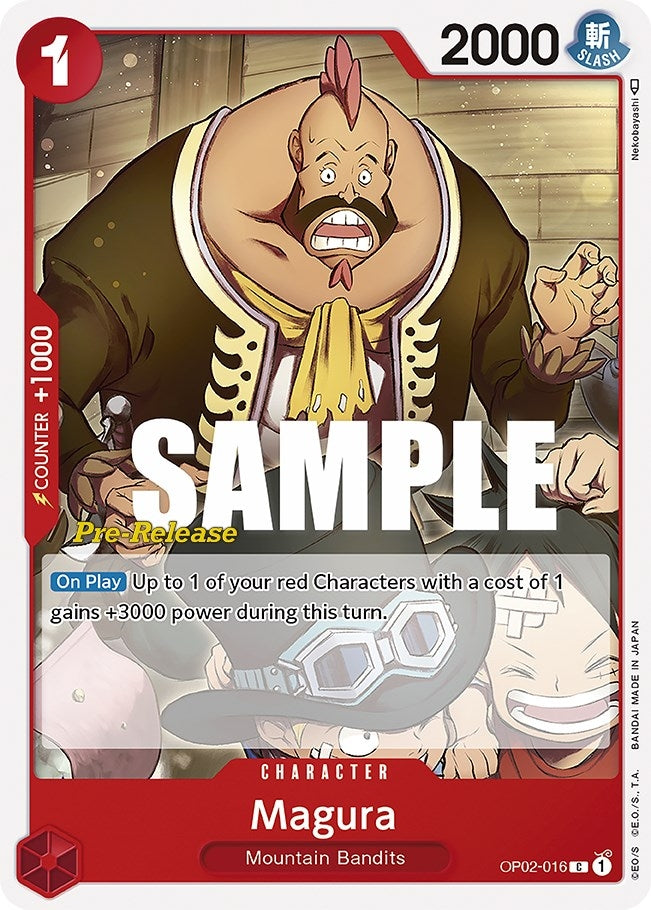 Image for Magura (OP02-016) (OP02 PRE) - One Piece Card Game