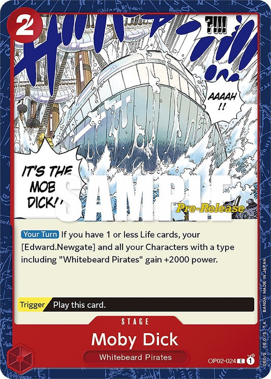 Image for Moby Dick (OP02-024) (OP02 PRE) - One Piece Card Game