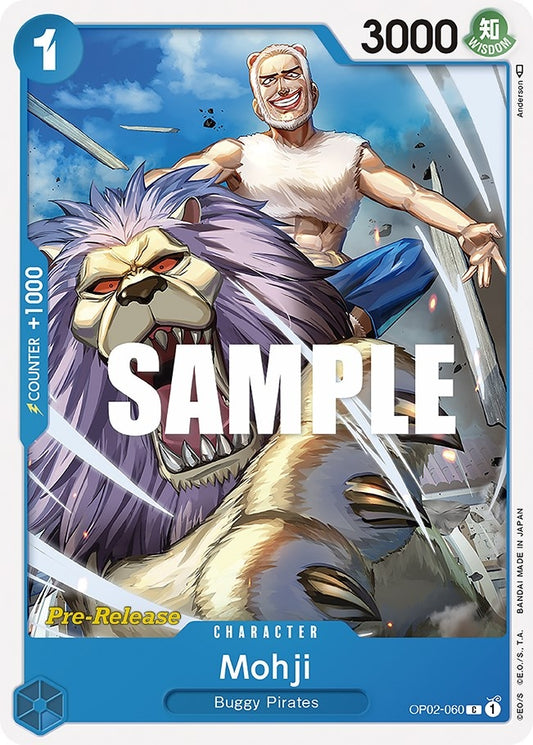 Image for Mohji (OP02-060) (OP02 PRE) - One Piece Card Game