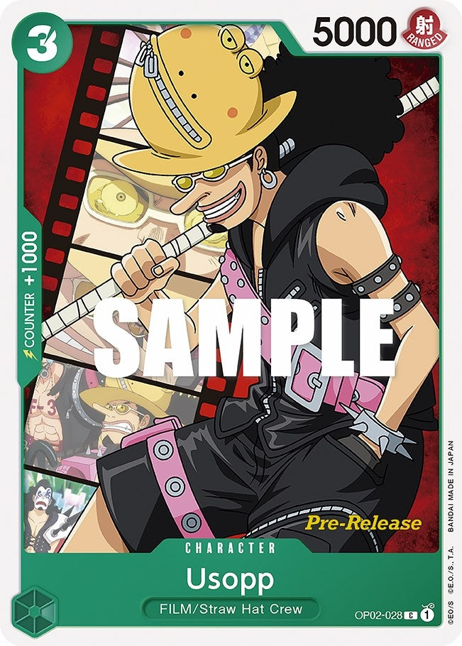Image for Usopp (OP02-028) (OP02 PRE) - One Piece Card Game