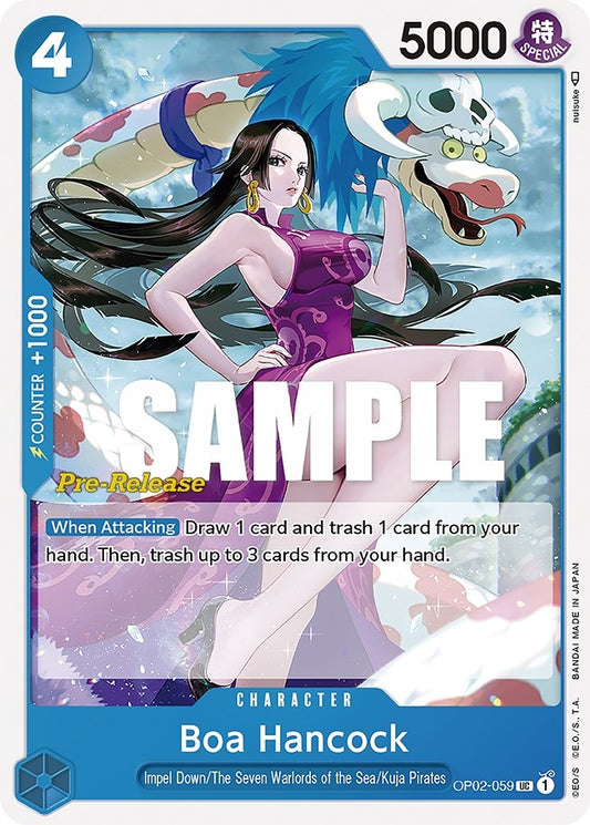 Image for Boa Hancock (OP02-059) (OP02 PRE) - One Piece Card Game