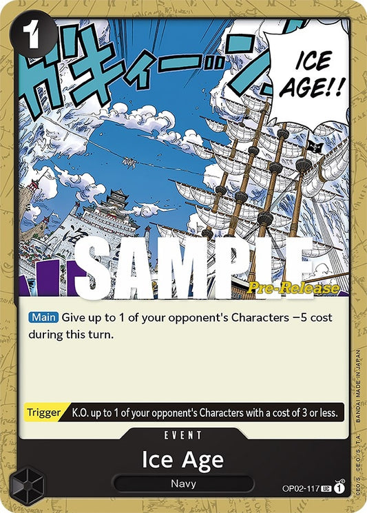 Image for Ice Age (OP02-117) (OP02 PRE) - One Piece Card Game