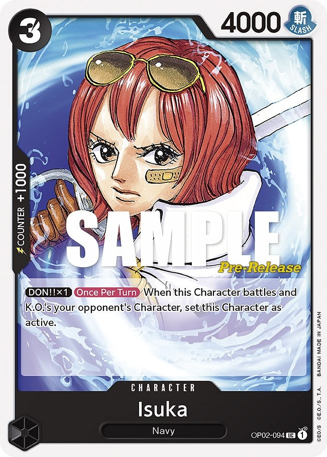 Image for Isuka (OP02-094) (OP02 PRE) - One Piece Card Game