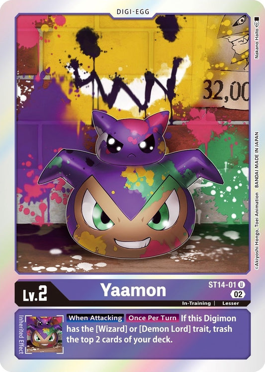 Image for Yaamon (ST14-01 U) (ST-14) - Digimon Card Game