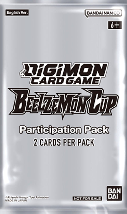 Image for Beelzemon Cup Participation Pack - Digimon Card Game