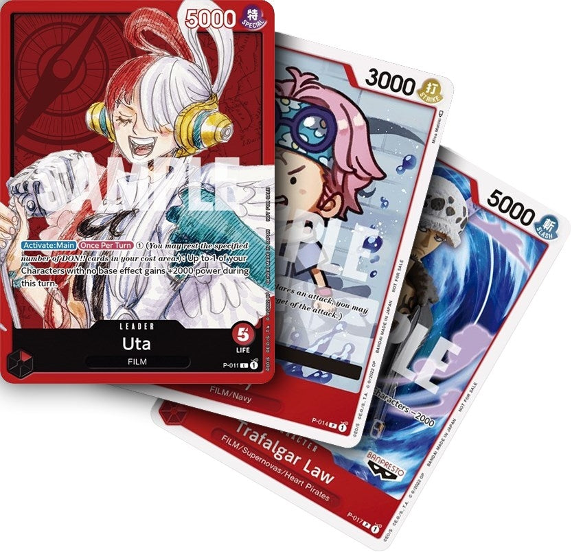 Image for One Piece Film Red Uta Promo Pack - One Piece Card Game