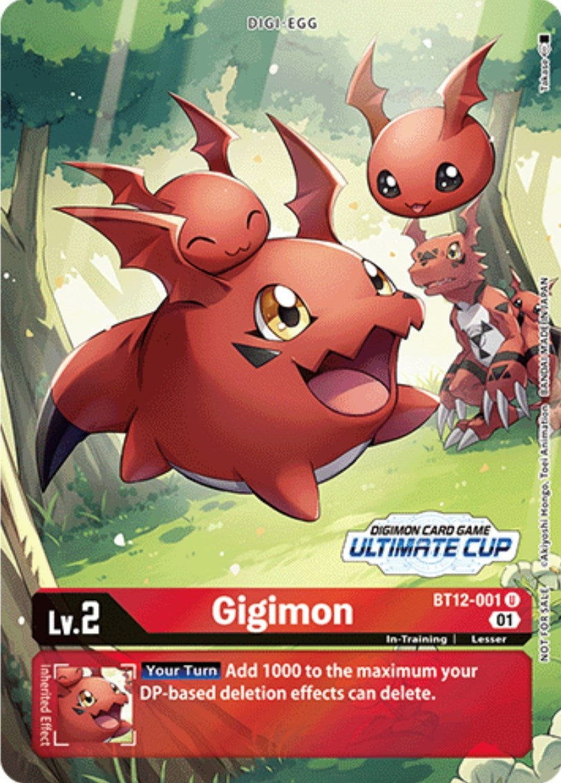 Image for Gigimon (Ultimate Cup) (BT12-001 U) (BT12) - Digimon Card Game