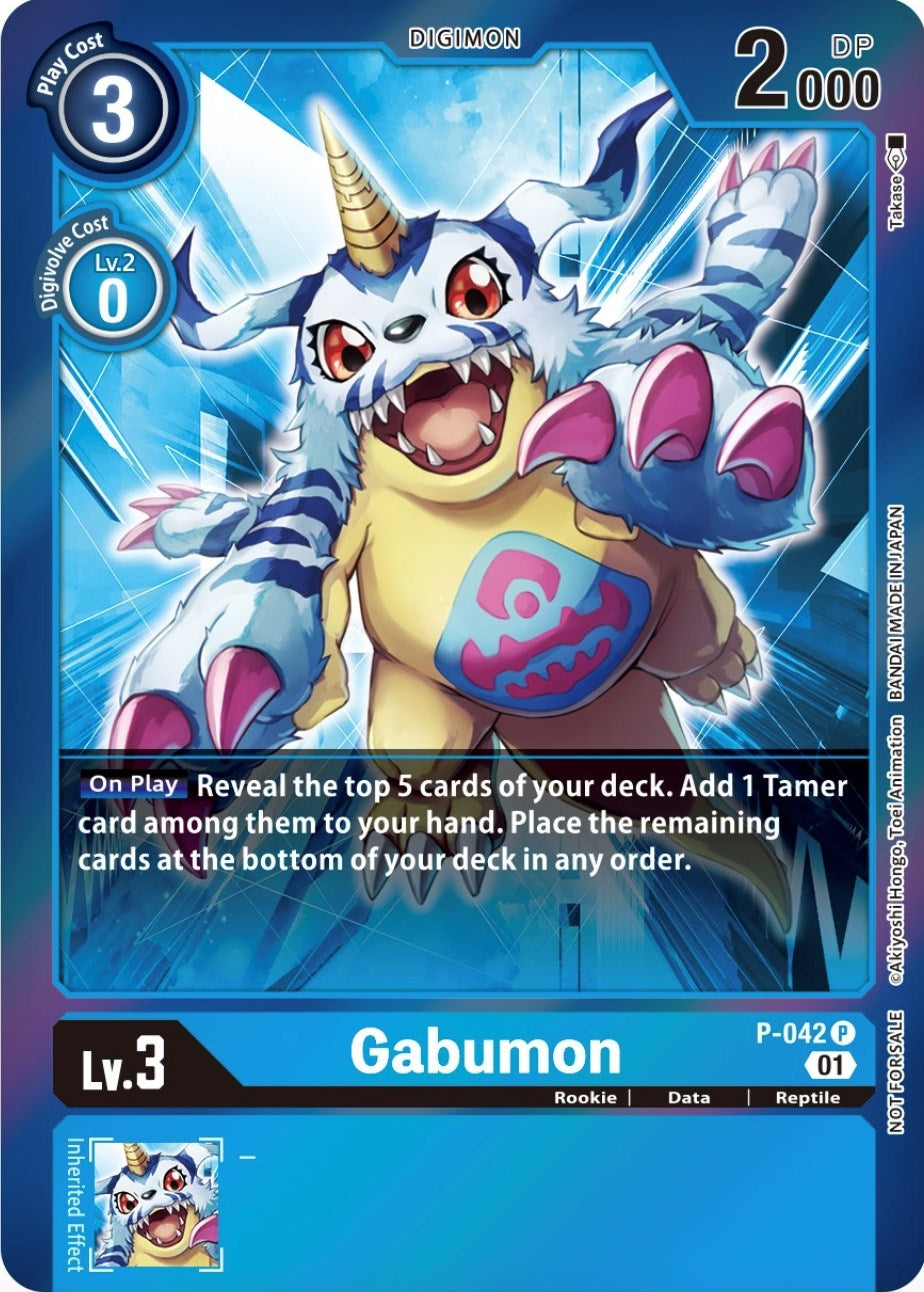 Image for Gabumon (Event Pack 4) (P-042 P) (D-PR) - Digimon Card Game