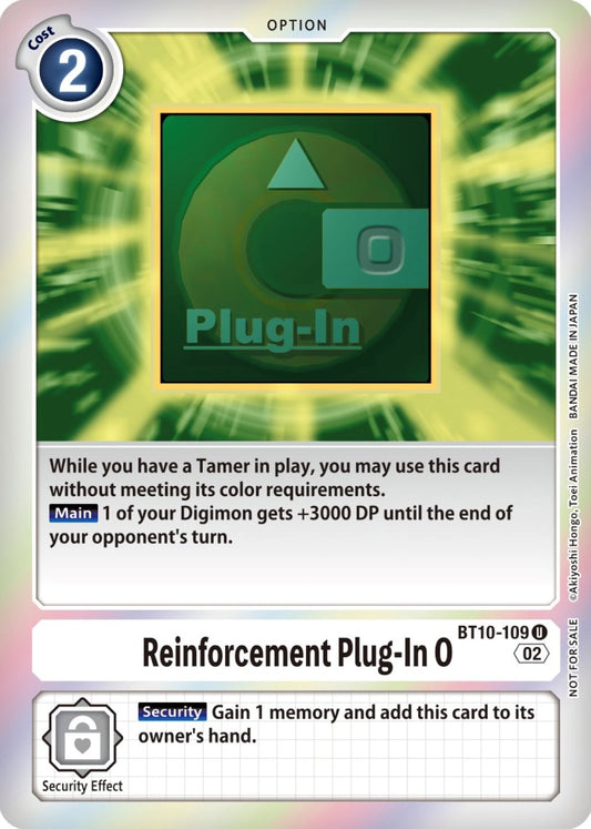 Image for Reinforcement Plug-In 0 (Event Pack 4) (BT10-109 U) (BT10) - Digimon Card Game