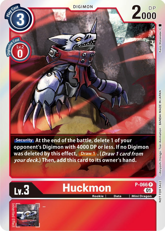 Image for Huckmon - P-066 (Limited Card Pack) (P-066 P) (D-PR) - Digimon Card Game