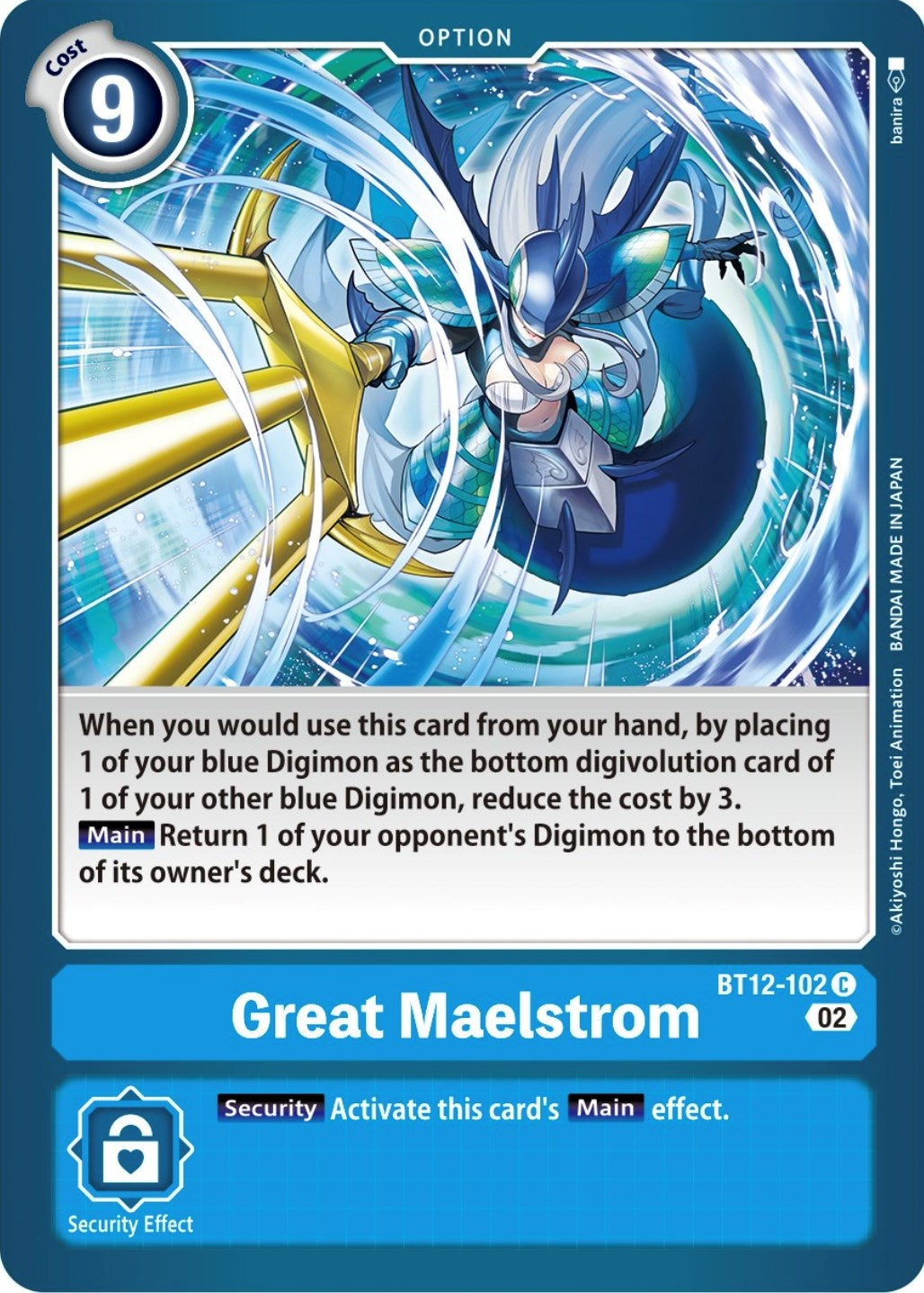 Image for Great Maelstrom (BT12-102 C) (BT12) - Digimon Card Game