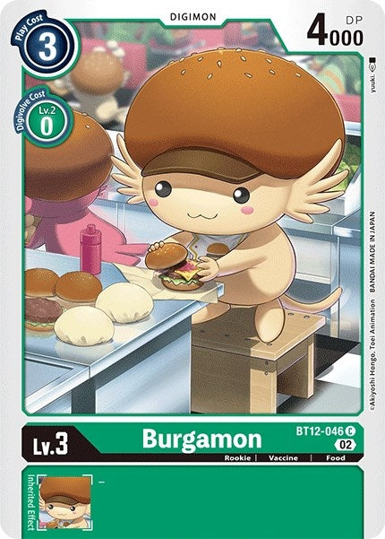 Image for Burgamon (BT12-046 C) (BT12) - Digimon Card Game